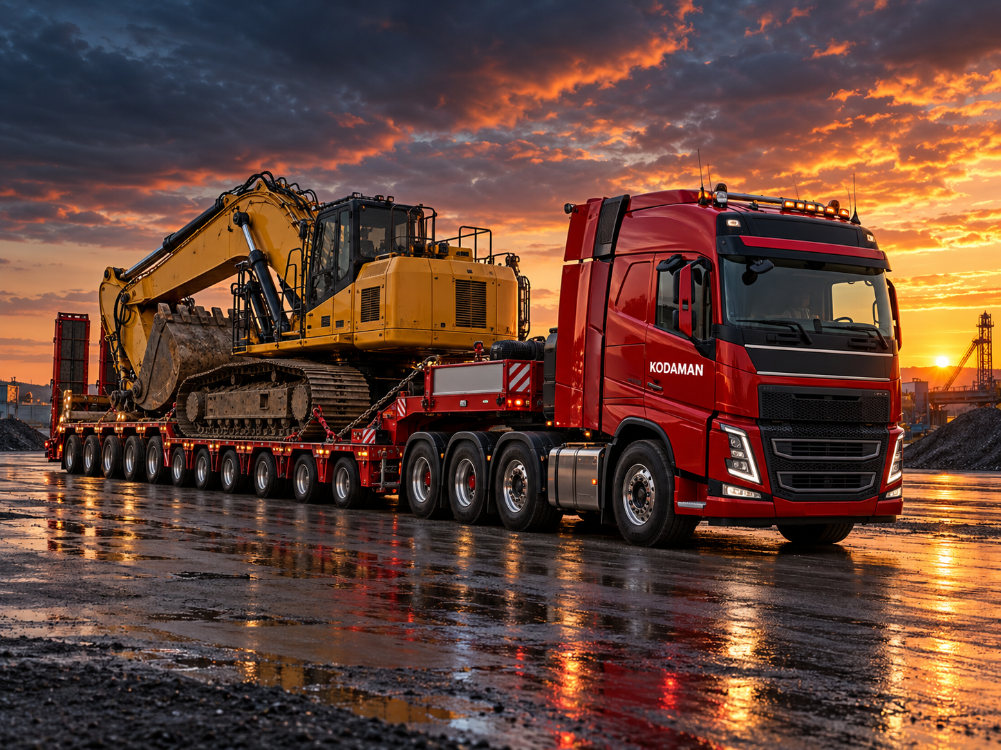 İş Makinaları Ve Mobil Vinç Taşımaları
